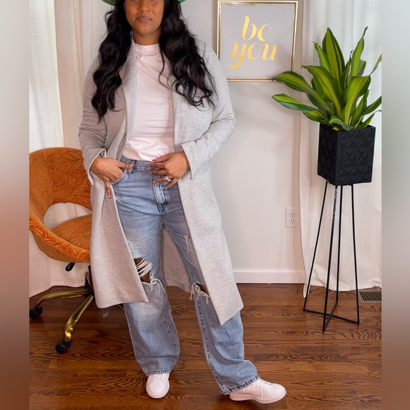 New Kimono Knit Coat - Green - Picture 2 of 2